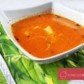 Zupa pomidorowa z curry i makaronem