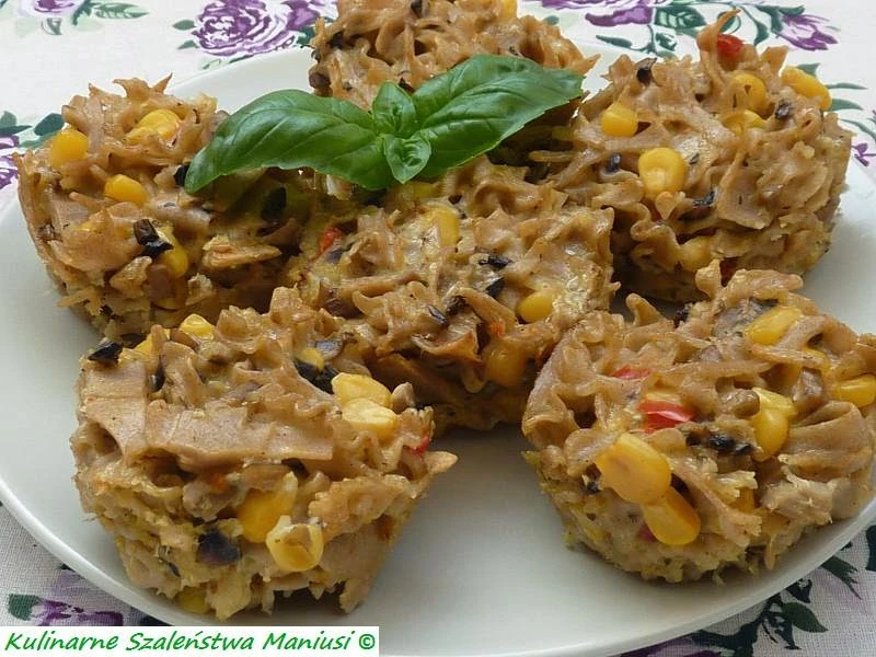 Makaronowe muffinki