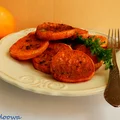 Bataty pieczone w soku pomarańczowym