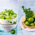 Torcik limonkowo-miętowy na zimno