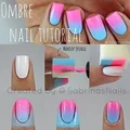 Ombre - manicure