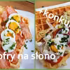 Konkurs + Przepis na Gofry serowe na słono
