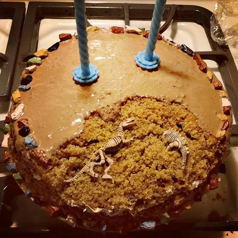 Tort ze szczątkami