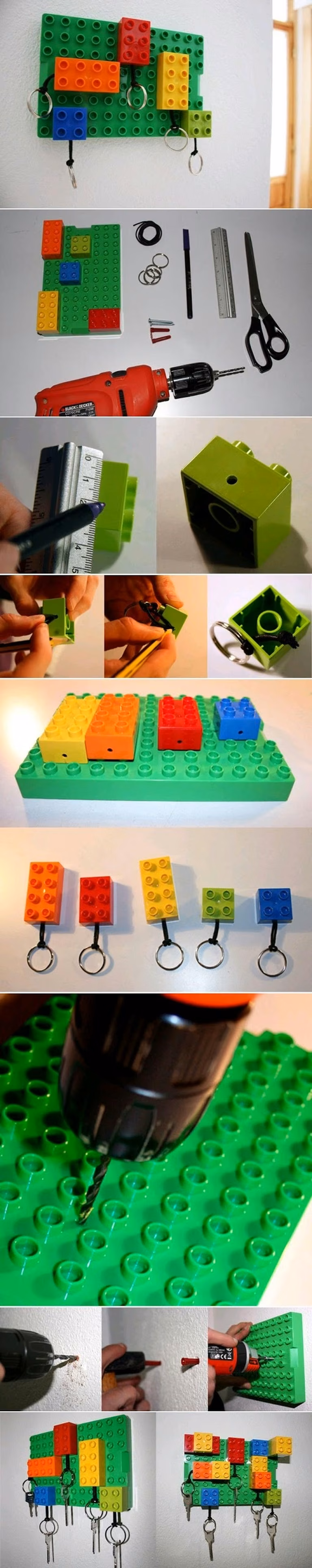 Kreatywne wykorzystanie klocków lego