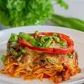 Zapiekanka makaronowa a’la pizza