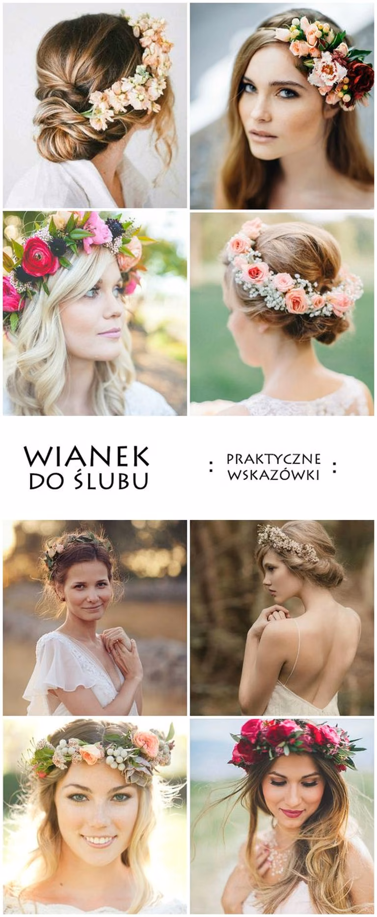 Wianki ślubne