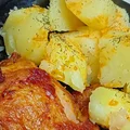 Uda kurczaka w gotowej marynacie smażone