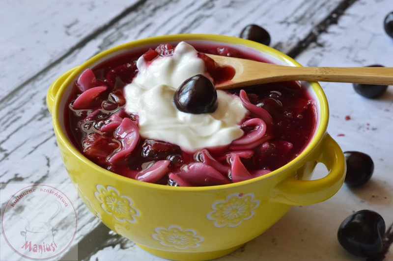 Zupa wiśniowo-czereśniowa