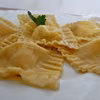 Czosnkowe ravioli