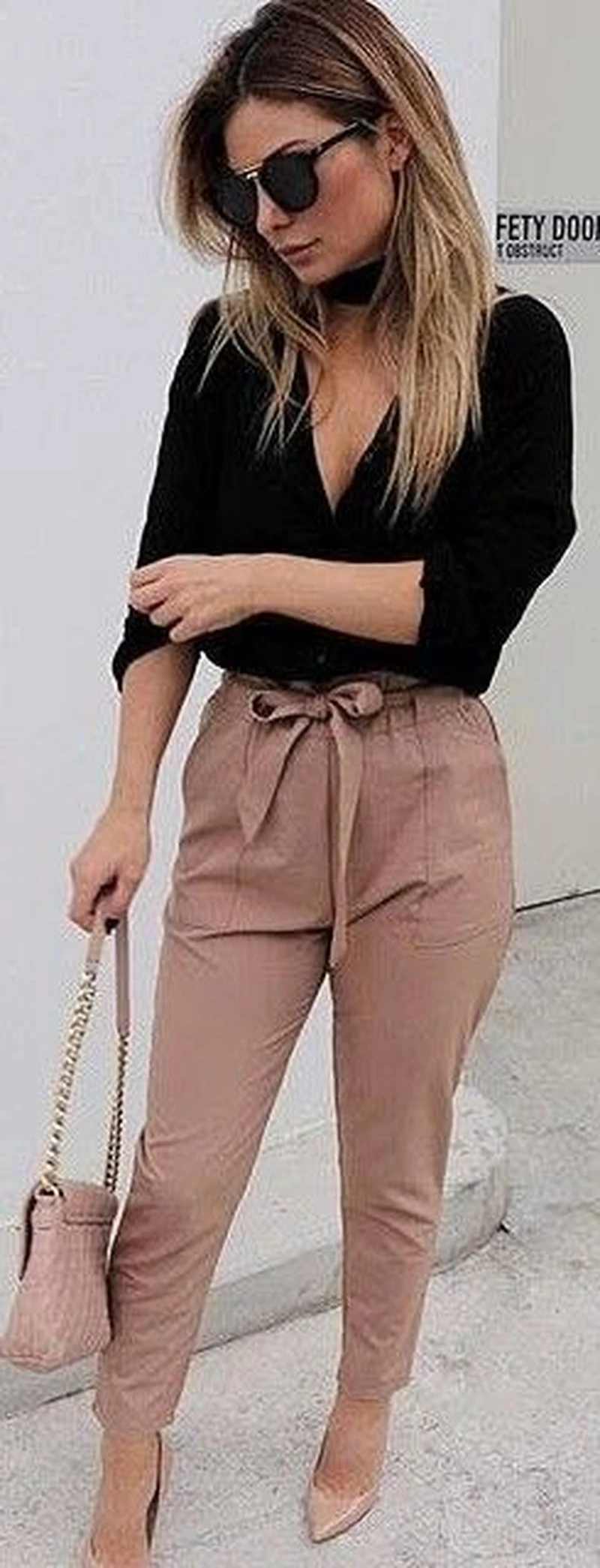 Elegancka stylizacja na wiosnę
