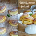 Serowe ciasteczka z jabłkiem