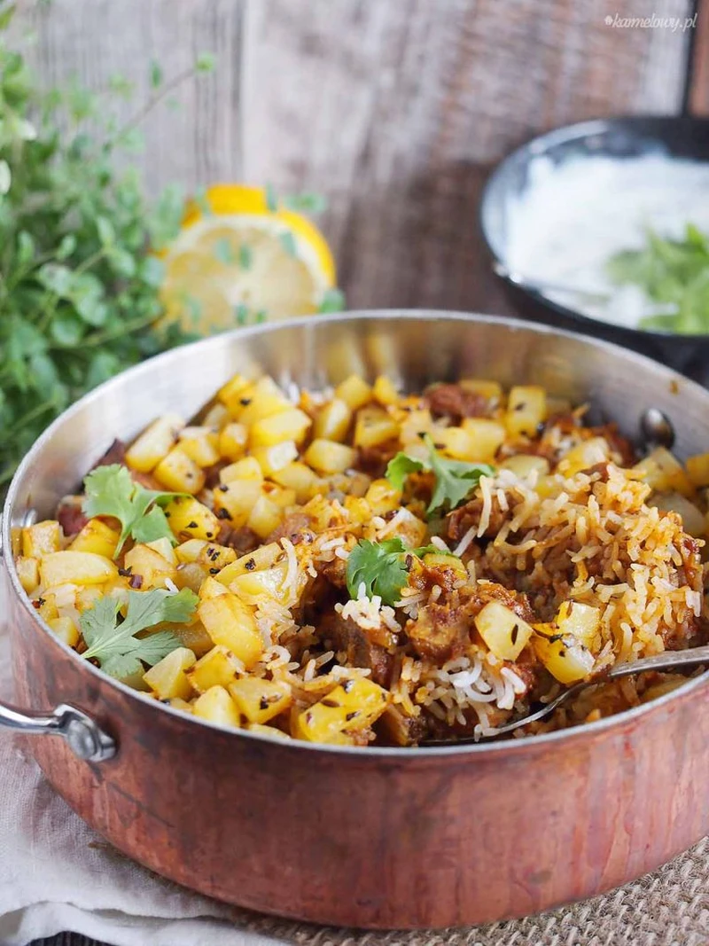 Biryani z kurczakiem