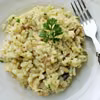 Risotto Z Pieczarkami I Piersią Z Kurczaka