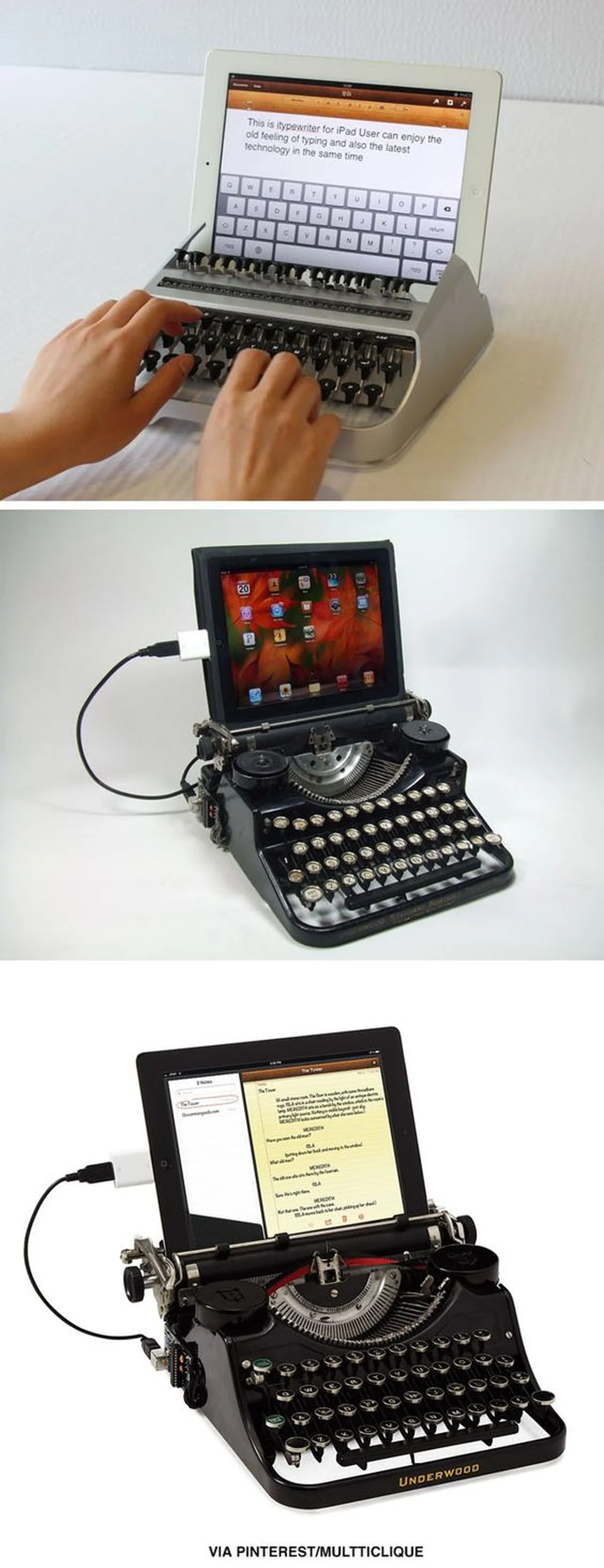 nowoczesna maszyna do pisania