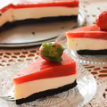 Torcik truskawkowy z Oreo