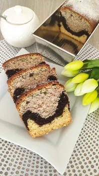 Kolorowa babka tulipan