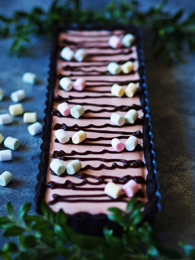 Mazurek z piankami Marshmallows