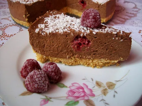 Czekoladowy sernik na zimno