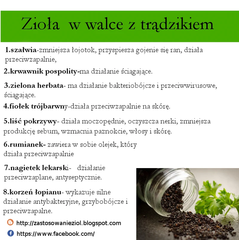 Zioła do walki z trądzikiem