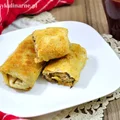Krokiety z pieczarami i serem żółtym