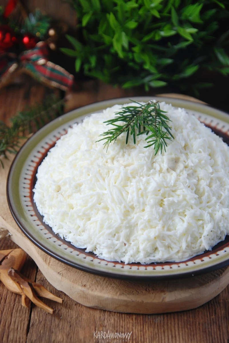 Sałatka "sukienka panny młodej"