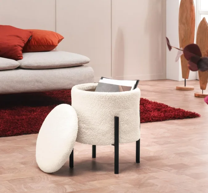 Zdjęcie Ta pufa z Lidla za 59,99 zł to gorący hit mieszkań! Dodatkowe miejsce dla gości, pomieści graty, a skandynawski look robi robotę #2