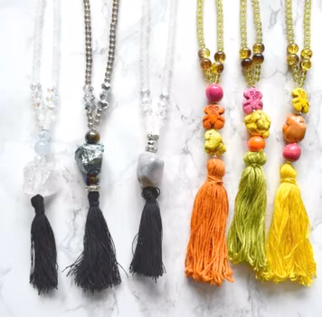 DIY -  jak zrobić wakacyjny boho naszyjnik ?