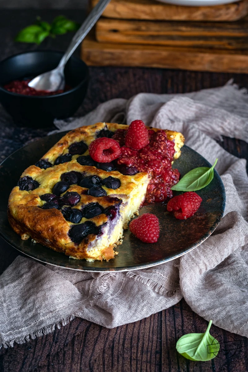 Omlet sernikowy z air fryer