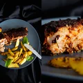 Łosoś pieczony w suszonych pomidorach (2 składniki)