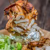 Kebab drobioy z piekarnika. Idealny do ścinania.