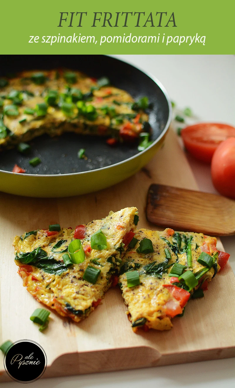 Pomysł na śniadanie – frittata ze szpinakiem