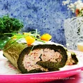 Zakręcona szpinakowa frittata z tuńczykiem, kaparami i zielonym pieprzem