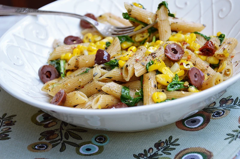 Penne z warzywami
