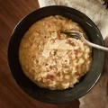 risotto carbonara, czyli dwie miłości na jednym talerzu