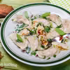Pierożki z dynią i suszonymi pomidorami