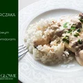 Piersi z kurczaka w sosie serowym z suszonymi pomidorami