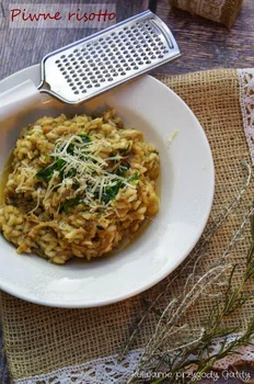 Piwne risotto z wieprzowiną