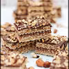 Domowe wafle czekoladowo-orzechowo-kajmakowe