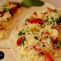 Quesadilla z tuńczykiem i smażoną papryką