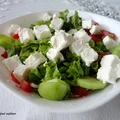 Lekka sałatka z serem feta