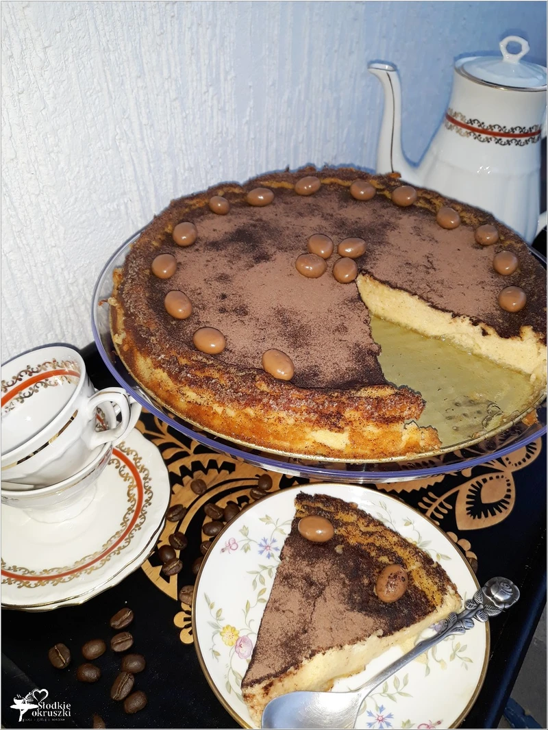 Sernik kawowe amaretto