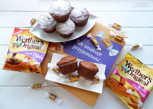 Bananowe muffinki z karmelową niespodzianką – przepis krok po kroku