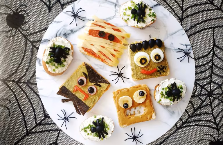 Strrrasznie halloweenowe tosty!