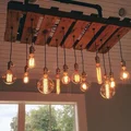 Lampa z różnymi żarówkami- DIY