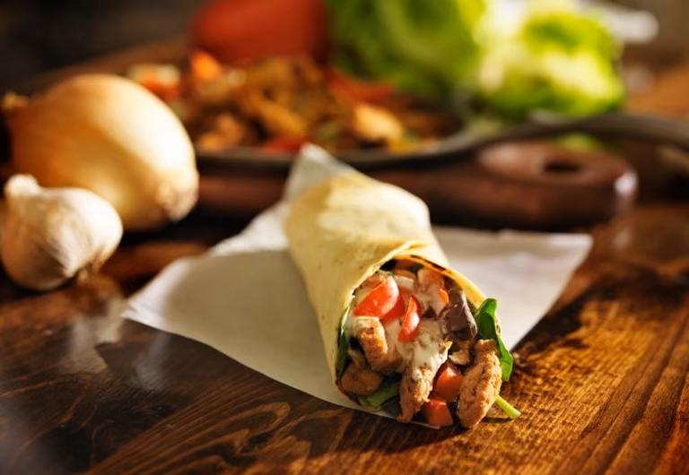 Tortilla z kurczakiem