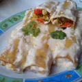 Cannelloni z sosem czosnkowym