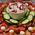 Kolorowe szaszłyki
