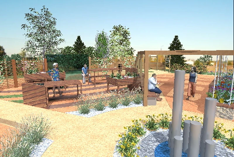 Projekt ogrodu terapeutycznego