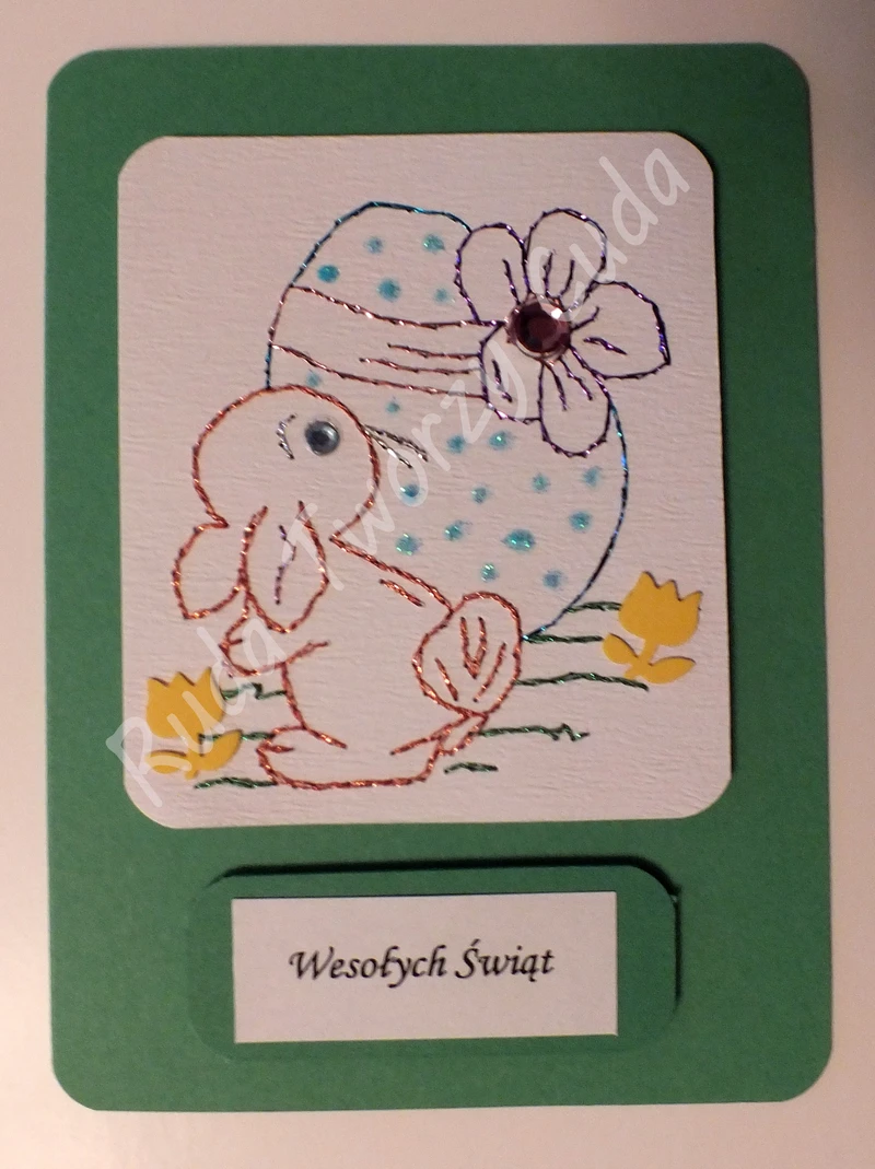 Zajączek z jajkiem