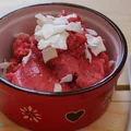 Sorbet truskawkowo-kokosowy